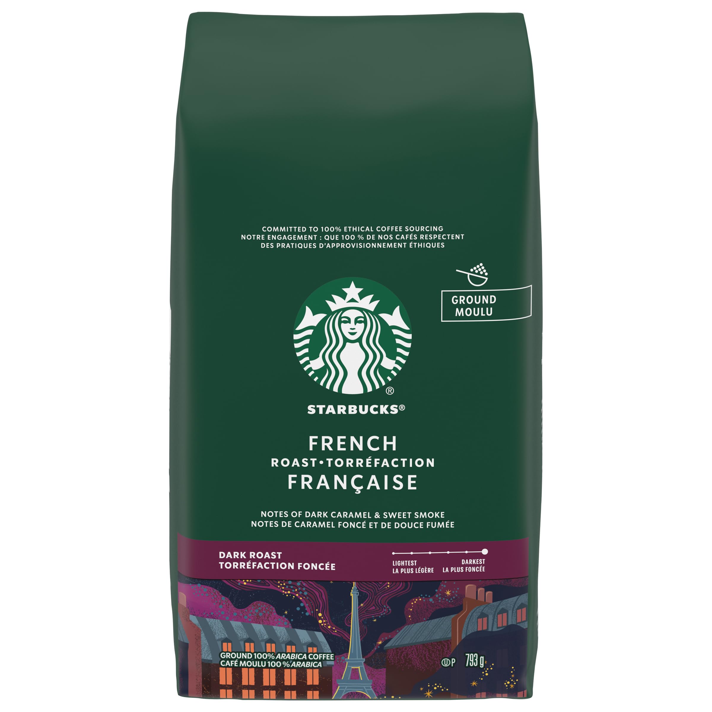 Starbucks Ground Coffee French Roast, 793 Grams : Amazon.ca